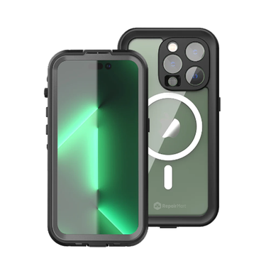 iPhone 14 Pro Max Compatible Case Cover With Waterproof & Dustproof Protective Case With Wireless Charging ring
